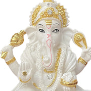 Indian Car Dashboard Hindu Ganesha Statue Elephant God India Lord Gifts Yoga Meditation Room Altar Temple Item Decor