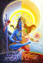 Abstract Lord Shiva Hindu Gods Posters  Indian God Pictures for Living Room  Religious Wall Art Canvas Painting  Home Decorative