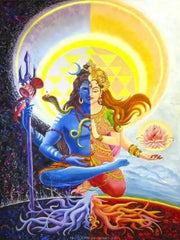 Abstract Lord Shiva Hindu Gods Posters  Indian God Pictures for Living Room  Religious Wall Art Canvas Painting  Home Decorative