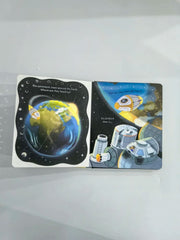 Usborne English Educational Picture Book Peep Inside How A Rocket Works For Children Baby Early Reading Gift