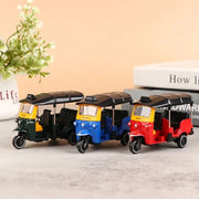 India Tuk Tuk Taxi Tricycle 1:43 Scale Metal Alloy Classic Bangkok Tricycle Taxi Car Model Toy Diecast Vehicles Toys For Collect