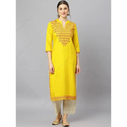 કુર્તા મહિલા ભારતીય રેયોન કુર્તી ટ્યુનિક ગોલ્ડ પ્રિન્ટ એથનિક ટોપ સ્પ્રિંગ સમર પાતળો લાંબો બ્લાઉઝ