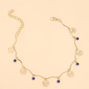 મહિલાઓ માટે નાજુક ભવ્ય બટરફ્લાય બ્લુ ઝિર્કોનિયા પાંખડી ફેશન દરિયા કિનારે બીચ પાર્ટી જ્વેલરી એસેસરીઝ રજા ભેટ