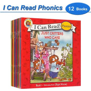 12 Books/Set I Can Read Phonics My Very First Picture Book for Children Kids English Story Picture Books Baby Learning English
