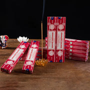 12pcs/box  Indian Incense Satya Nag Champa Line Fragrant Sai Baba Meditation Home Sandalwood Incense