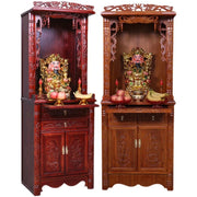 Temples Hande Made Closet Indian Hindu Wooden Shrine Craft