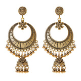 Pendientes Gypsy Ethnic Round Bells Indian Jewelry Earrings Vintage Tribe Jhumka Earrings Kolczyki Wedding Jewelry