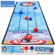 Kids Board Games, Tabletop Curling Strategy Game for Family Game Night, Fun Family Games for Kids and Adults, Party Games