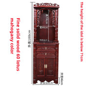 Temples Hande Made Closet Indian Hindu Wooden Shrine Craft