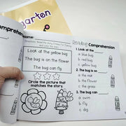 Reading Comprehension Exercise Books Kindergarten English Using Sentences Pictures and Questions To Improve Learning Skills