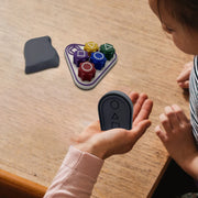 Korean Traditional Folk Game Set Traditional Play 5PCS Gonggi Jack Stone Pebbles Set Tossing Toy Party Game Model Board Games