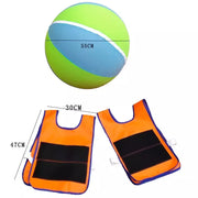 Fun Outdoor Game Activities Kid Games Kindergarten Sense Training Equipment Group Building Activities Back Clip Ball Interestin