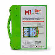 2-in-1 Spanish English Sound Board Book Interactive Talking Book Early Educational Reading Toy for Toddlers Boys Girls