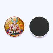 Hinduism, Gods, Elephant Head Gods, Time Gems, Refrigerator Stickers 25mm