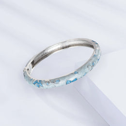 Enamel Bracelet For Women Bangle On Hand Cloisonne Hawaiian Women's Hand Bracelets African Jewelry India Dubai Mother's Day Gift