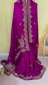 ભારતીય સાડી નેપાલ થાઈ 6m સાડી કોસ્ચ્યુમ ડ્રેસ