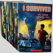 I Survived English Reading Books Disaster History Survival Novel Escape Guide Children's Science Chapters 22 Books/Set