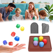 Korean Folk Game Set Children  Hand Eye Coordination Training Stress Relief Toy Gong gi Jack Stone Pebbles Set Family Party Game