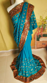 ભારતીય સાડી નેપાલ થાઈ 6m સાડી કોસ્ચ્યુમ ડ્રેસ