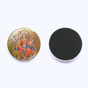 Hinduism, Gods, Elephant Head Gods, Time Gems, Refrigerator Stickers 25mm