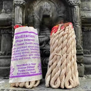 Nepal Handmade Rope Incense Home Indoor/Temple Buddhist Hall Meditation Buddha Incense Purification Air Soothing Aromatherapy