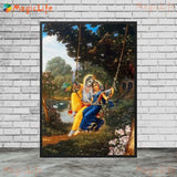 Narasimha Krishna Hinduism Wall Art Canvas Paintings  Indian Religion Posters  Prints for Living Room Decor  Spiritual Wall Pict