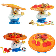 Balance Pizza Children Toys Board Game Funny Party Balancing Table Game Simulation Pizza Desktop Game for Kids Adults