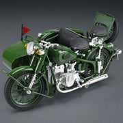 1:10 Tricycle Motorcycle Alloy Die Cast Motorcycle Model Toy Vehicle Collection Sound and Light Off Road Autocycle Toys Car