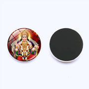 Hinduism, Gods, Elephant Head Gods, Time Gems, Refrigerator Stickers 25mm