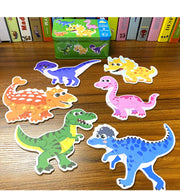 Kids Animal Puzzles for Toddlers 1 2 3 Years Boys Girls Learning Animals Memory Card Matching Game Educational Toys For Children