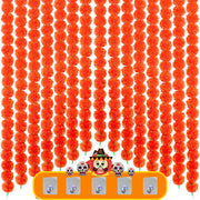 10-100PCS Marigold Garland for Diwali Wedding Decoration Artificial Marigold Flowers for Fiesta Day of The Dead Mexican Party