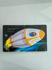 Usborne English Educational Picture Book Peep Inside How A Rocket Works For Children Baby Early Reading Gift