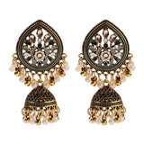 Pendientes Gypsy Ethnic Round Bells Indian Jewelry Earrings Vintage Tribe Jhumka Earrings Kolczyki Wedding Jewelry