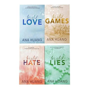 4 Books/Set Twisted Series By Ana Huang Books Love /Games / Hate /Lies Paperback English Novel Book