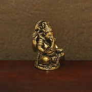Lord Ganesha Statue Buddha Ornaments Elephant Hindu God Sculpture Figurines Home Office Decoration Buddha Statues
