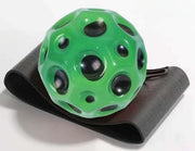 High Elastic Decompression Moon Stone Ball with Rebound Rope for Kids and Seniors Fun Stress Relief Outdoor Fitness Toy