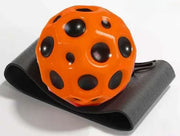 High Elastic Decompression Moon Stone Ball with Rebound Rope for Kids and Seniors Fun Stress Relief Outdoor Fitness Toy