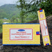 India Stick Incense Santo White Sage Sandalwood Nirvana Household Clean Air Indian Incense Sticks NAG Champa Satya Handmade