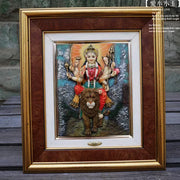 ભારતીય મૂર્તિઓની મૂર્તિઓ, વિષ્ણુ શિવ, બરફ પર્વત દેવી વાંદરાના દેવ ભારતીય મૂર્તિ રેઝિન આભૂષણો, ઘરગથ્થુ સજાવટ