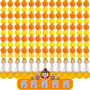 10-100PCS Marigold Garland for Diwali Wedding Decoration Artificial Marigold Flowers for Fiesta Day of The Dead Mexican Party