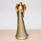 Nordic Golden Love Angel Sculpture Model Statue Ornaments Resin Statue Home Office Desktop Decoration Accessories Art Crafts