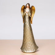 Nordic Golden Love Angel Sculpture Model Statue Ornaments Resin Statue Home Office Desktop Decoration Accessories Art Crafts