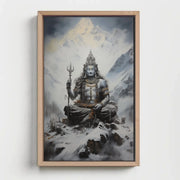 Shiva Hinduism Shiv ji Indian God Religious Illustrations Poster Prints Canvas Painting Wall Art Pictures Home Room Hindu Decor