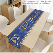 Ramadan Decor Tablecloth EID Mubarak Decor For Home 2025 Ramadan Kareem Islamic Muslim Party Eid Al Adha Gifts Happy Eid Al Fitr