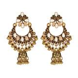 Pendientes Gypsy Ethnic Round Bells Indian Jewelry Earrings Vintage Tribe Jhumka Earrings Kolczyki Wedding Jewelry