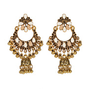 Pendientes Gypsy Ethnic Round Bells Indian Jewelry Earrings Vintage Tribe Jhumka Earrings Kolczyki Wedding Jewelry