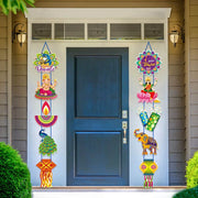 1Set Indian Diwali Party Decoration Door Hanging Decoration Arrangement Hanging Decoration