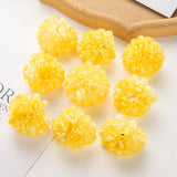 100PCS Artificial Hydrangea Flowers Wholesale Wedding Home Party Room Decoration Christmas Candy Box Fake Silk Scrapbook Plants