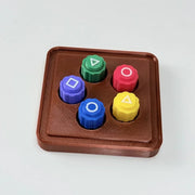 Korean Folk Game Traditional Game Gonggi Jack Stone Pebbles Set Hand Eye Coordination Training Stress Relief Toy For Kid
