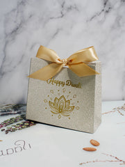 10/20/50pcs Indian Diwali candy box, Halloween, glitter powder，silver powder， Three exquisite styles of ribbon packaging